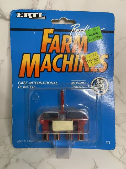 ERTL Replica Farm Machines Case International Planter New Die Cast Metal NIP