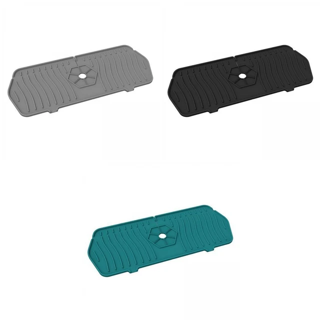 3x Tapis Absorbant De Robinet Enveloppant La Protection D'évier De Conception