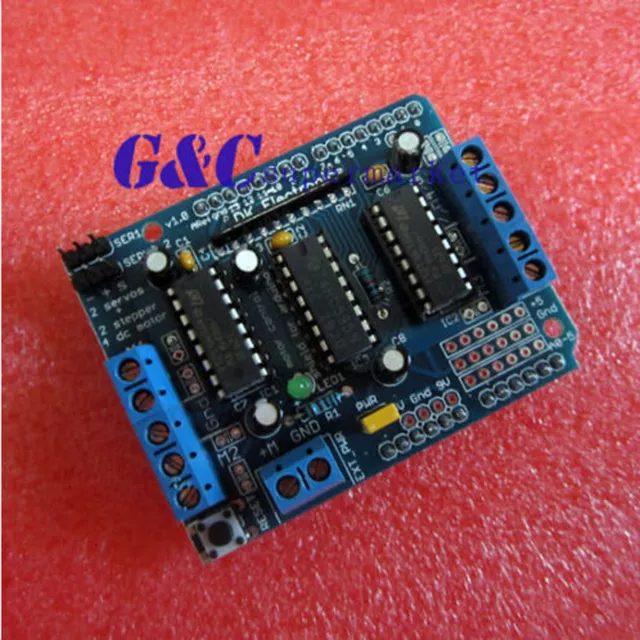 1/2/5 Motor Drive Shield Expansion Board L293D For Arduino Duemilanove Mega UNO