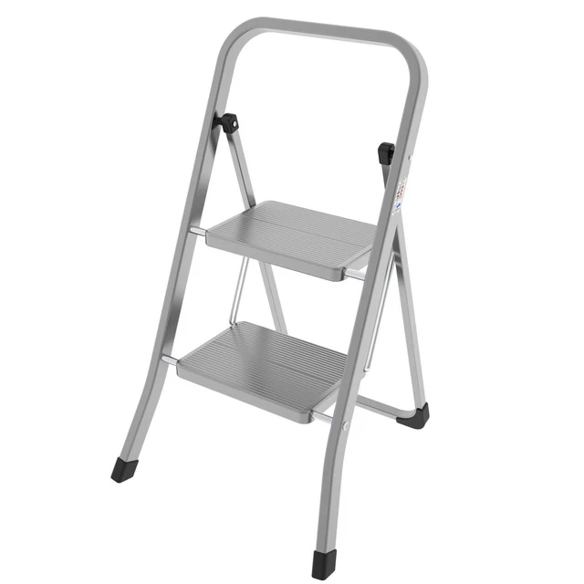 Sgabello Acciaio 2 Gradini Kg.150