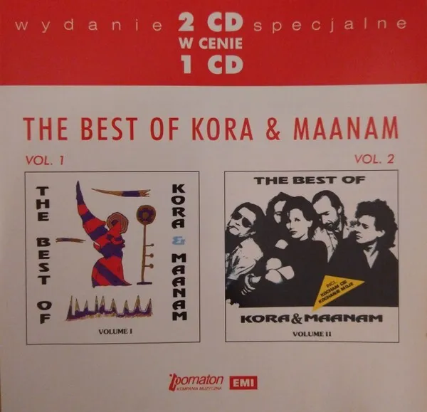 Maanam ‎– The Best Of Kora & Maanam - Vol. 1 / Vol. 2 (2xCD)