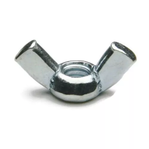 Wing Nut Zinc Plated Steel Nuts - 5/16"-18 UNC Coarse Thread - Qty-250