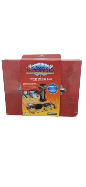 Skylanders Superchargers Garage Storage Case - Stores 20 SuperChargers Vehicles!