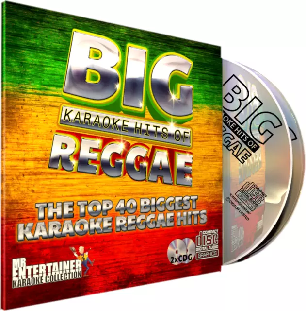 Reggae Karaoke. Mr Entertainer Big Karaoke Hits Double CD+G/CDG Disc Set