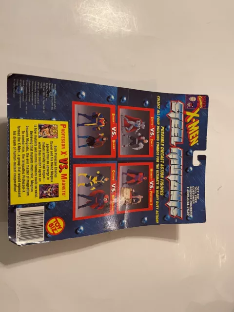 1994 TOYBIZ MARVEL X-MEN STEEL MUTANTS PROFESSOR X vs MAGNETO NEW SEALED NIP