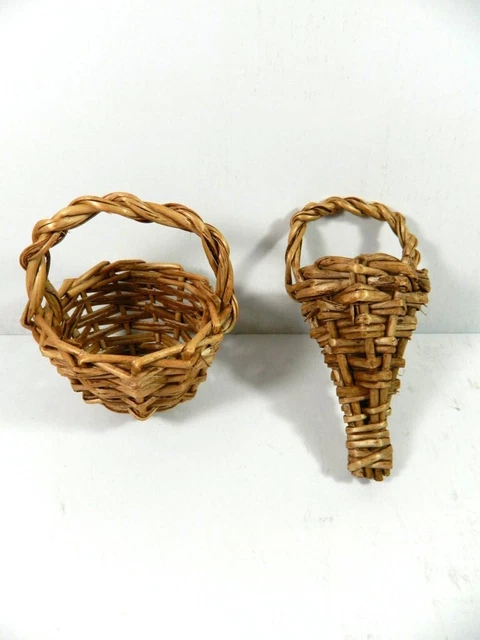 Cesto in Vimini per Pastori Alti cm 30/35 - Modello a scelta - Accessori Presepe
