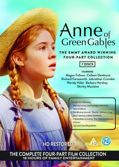 Anne Of Green Gables The Complete Four Part Collection (DVD) Megan Follows