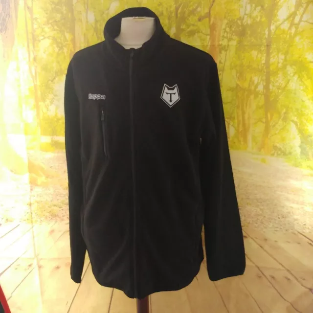 Toronto Wolfpack Rugby League Club black polyester Jacket. UK men's size 3XL