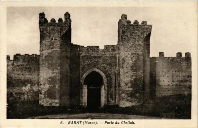 CPA AK MAROC RABAT - Porte du Chellah (280541)