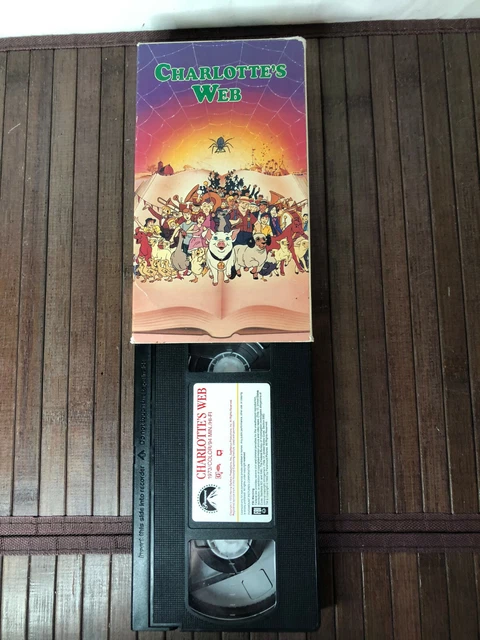 CHARLOTTE'S WEB (VHS, 1993) Children's Animated Kids McDonald's Promo