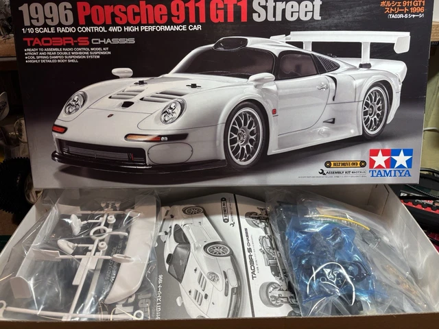 TAMIYA 1:10 RC 1996 Porsche 911 GT1 Street (TA03R-S) - KIT