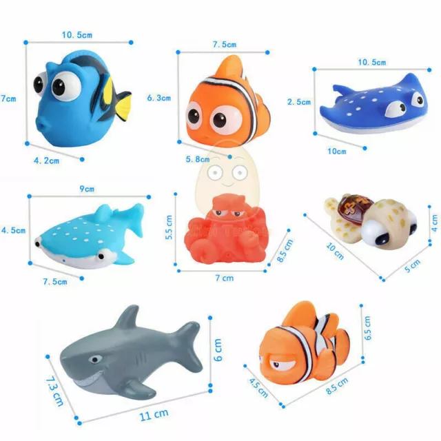 Bath Toy Floating Shower Bath Baby Bathing Toys Kids Rubber Tub Water Playing 3