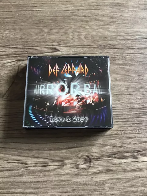 Def Leppard*Mirror Ball*Live And More *Double Disc Cd Plus Dvd