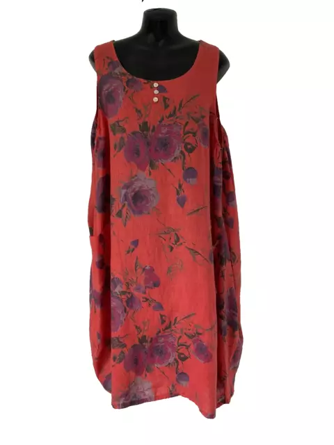 C valentyne linen dress sale