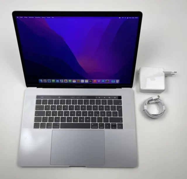 Apple MacBook Pro Retina TouchBar 15,4“ 6-Core i7 2,2 Ghz 512 GB SSD 16 GB 2018