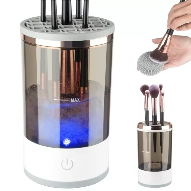 Automatic Brush Cleaner Electric Makeup Brush Cleaning Machine Fast Clean Dryer