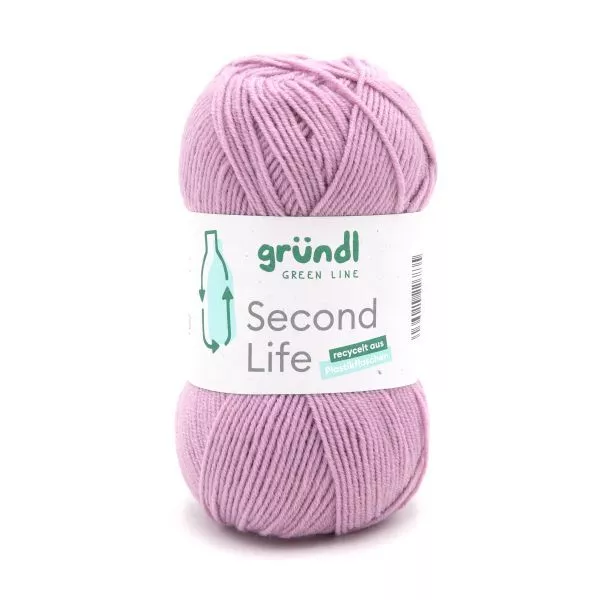 Gründl Wolle Second Life 100 g rosé  Wolle