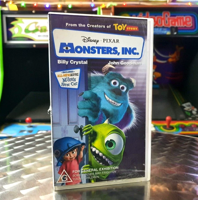 MONSTERS INC - Disney Pixar VHS Movie Video Tape $7.80 - PicClick AU