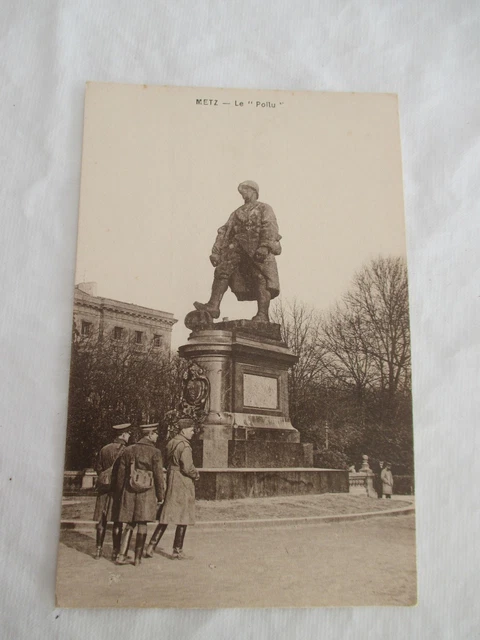CPA metz le poilu