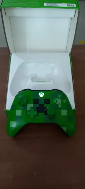 Manette Xbox One Minecraft Creeper En Boîte