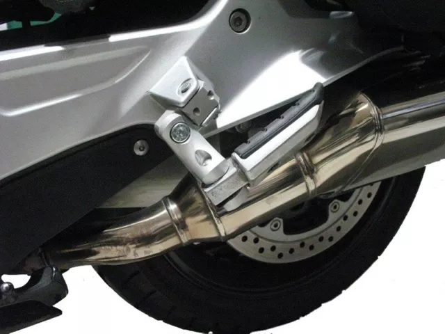 Fußrastentieferlegung Sozius verstellbar 60mm tiefer ABE für BMW K1200S K1300S K