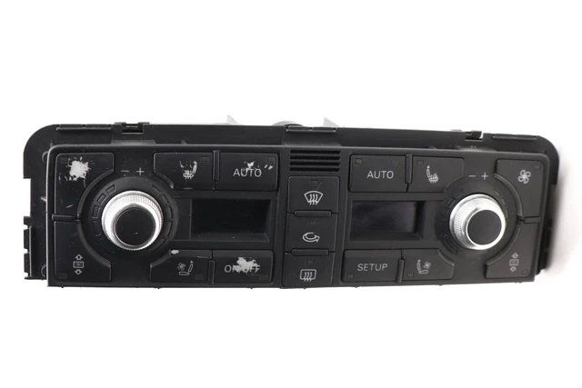 2004-2007 AUDI A8 QUATTRO - Front AC Climate Control / TEMP UNIT 4E0820043B