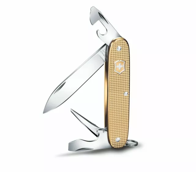 2019 Limited Edition Victorinox Pioneer Alox Champagner-Gold Schweiz 0.8201.L19