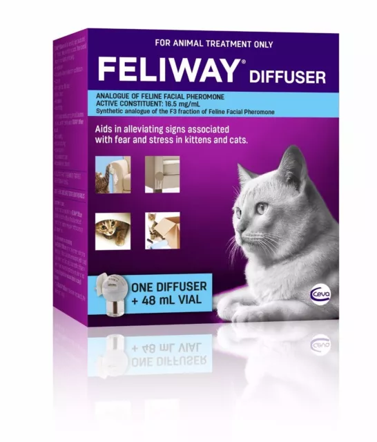 Feliway for Cats Diffuser Set - Constant Calming and Comfort for Cats