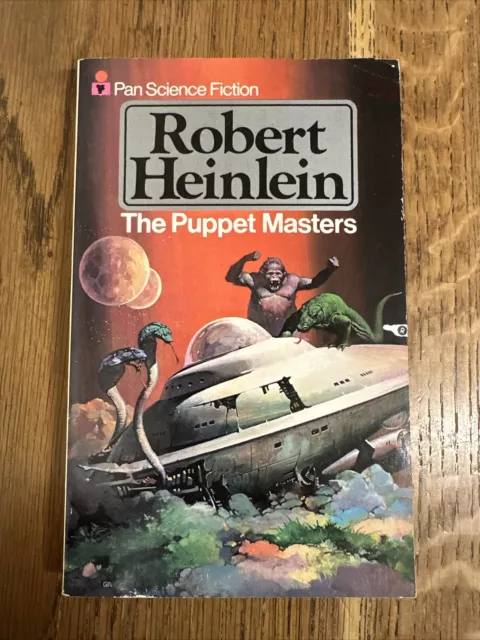 The Puppet Masters von Robert Heinlein 1983 UK PAN PB - Vintage SF - Sehr guter Zustand