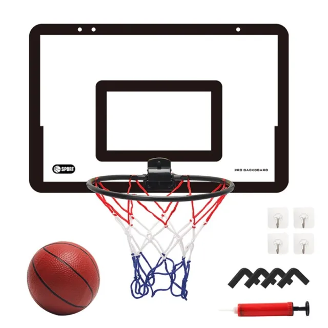 Indoor Basketball Hoop Set for Kids Adjustable Basketball Hoop Set Basketba L6K1