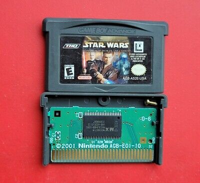 Nintendo Game Boy Advance Star Wars Episode II: Attack of the Clones *Authentic*