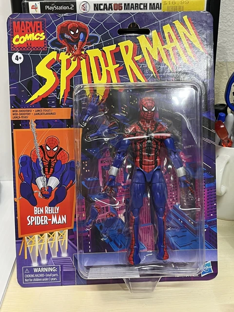 Spider-Man Retro Marvel Legends Ben Reilly Spiderman 6-Inch Action Figure