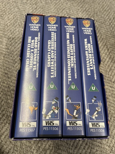 WARNER BROS. CARTOONS Golden Jubilee 24 Karat Collection VHS Looney