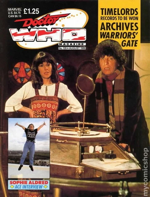Doctor Who Magazine #139 FN 1988 Stock Image