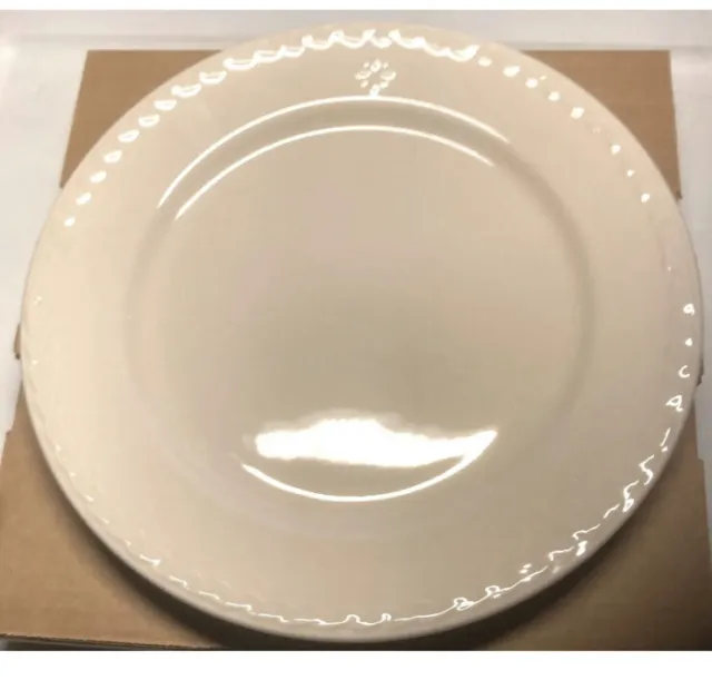 Longaberger American Home Pottery Dinner Plate-Made in America