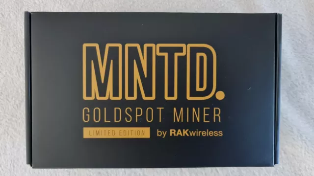 MNTD Goldspot Helium Miner by RAK Wireless NEW & ORIGINAL PACKAGING EU868