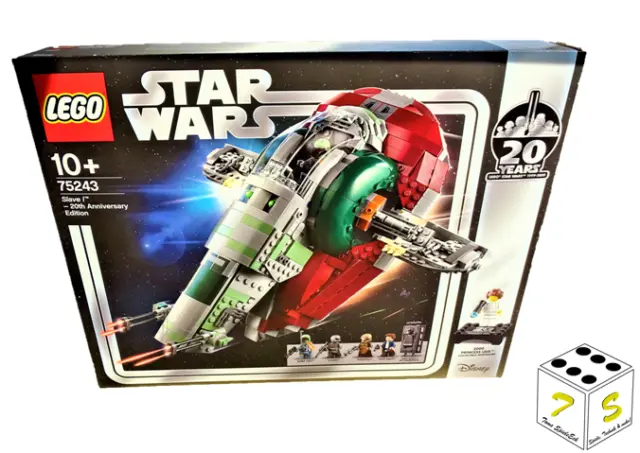Lego 75243 Star Wars Slave 1 I 20 Jahre Jubiläum 20th Anniversary Edition Set
