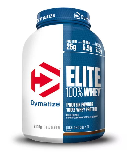 Dymatize Elite Whey 100% Protein RichChocolate (28,10 EUR/kg)