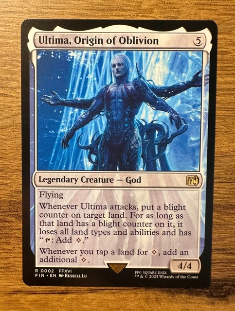 ULTIMA, ORIGIN OF Oblivion (Borderless) (FOIL)  Final Fantasy  Magic (mtg)  7.15 - PicClick UK