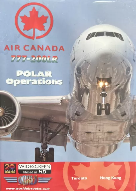 Air Canada -  DVD - B777-200LR - Polar Operations 2011, free post from UK