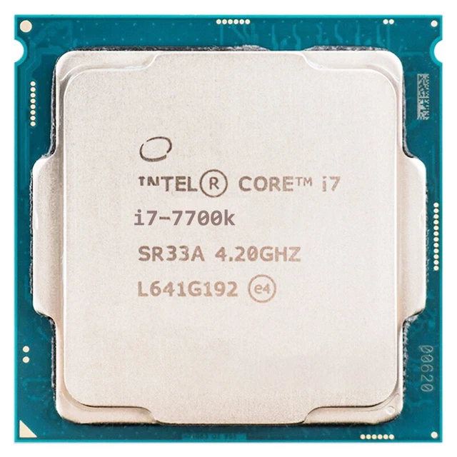 INTEL CORE I7 7700K Processor 8M Cache, up to 4.50 GHz Quad Core i7 ...