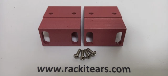 Rack ears to fit E-mu Proteus 2000 Mo Phatt with mounting screws Emu Vintage pro