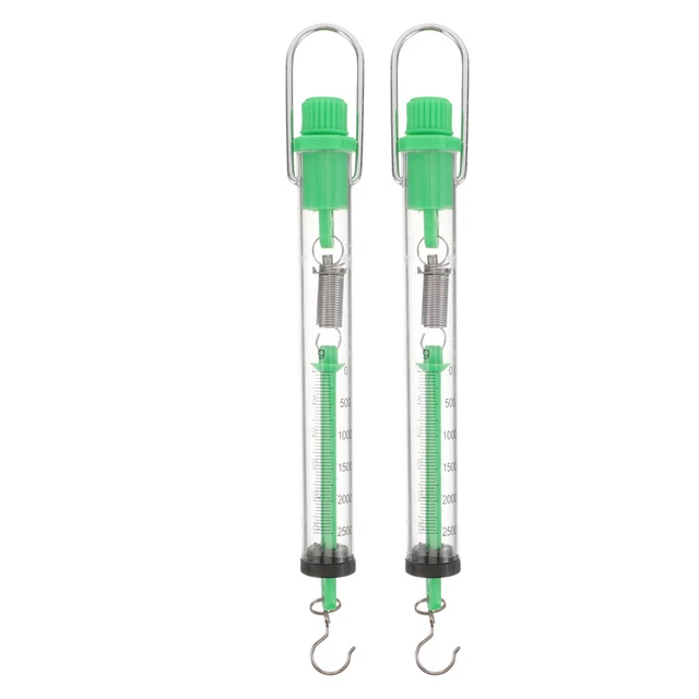 2 PCS TURNTABLE Tracking Force Gauge Math Economy Spring Scale ...