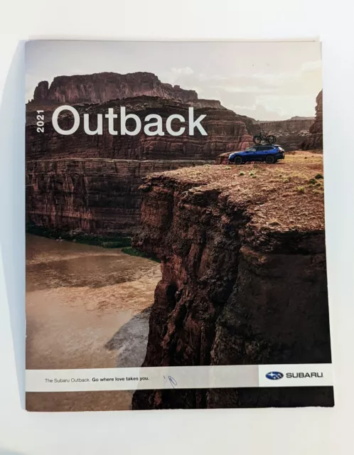 2021 SUBARU OUTBACK 26-page Original Sales Brochure