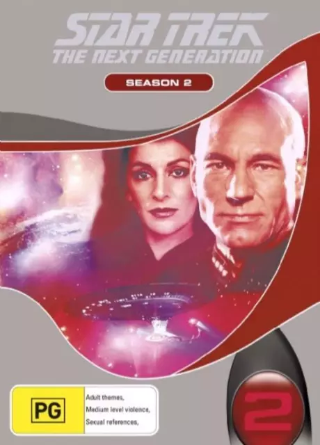 Star Trek Next Generation : Season 2 | New Packaging (DVD, 1989)