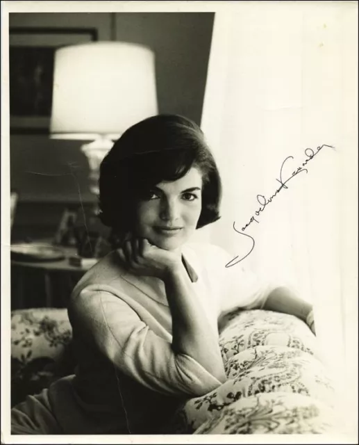 Jacqueline Kennedy signed photo print