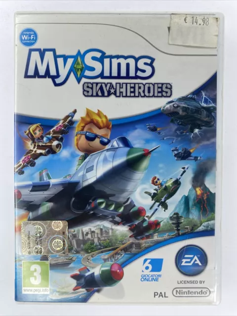 My Sims Sky Heroes Nintendo Wii Jeu Vidéo Utilisée Complet Avec Manuel