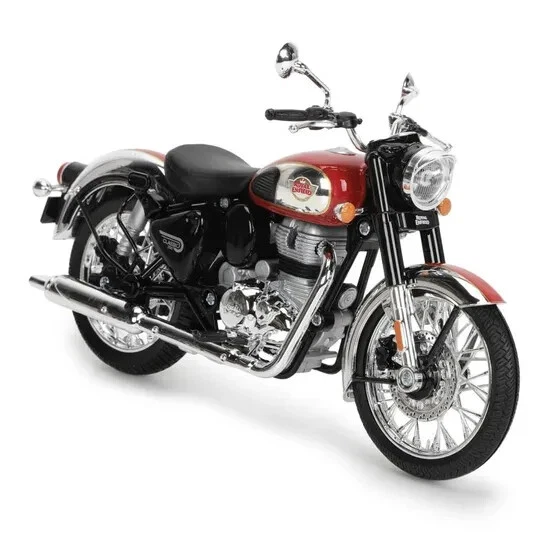 royal enfield new model black and red