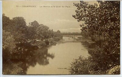 CP 94 Val-de-Marne - Champigny - La Marne et le Quai du Parc