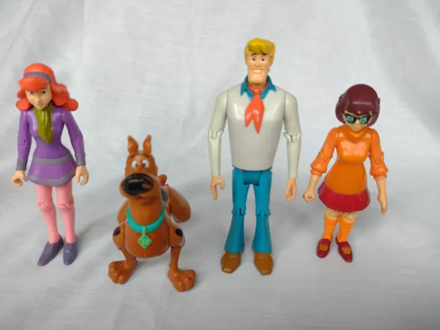 Scooby Doo Figures 4 VELMA Figure VGC Hannah Barbera TV Show Genuine